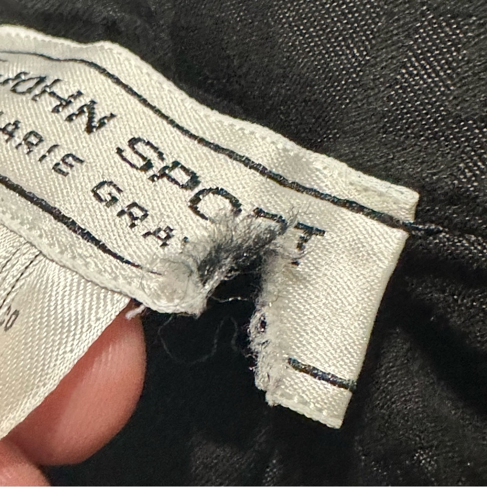 St. John Sport by Marie Gray  Logo Monogram Print Jacquard Pants 4 Classic Style - Picture 10 of 12